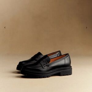 Like new Sézane Albane Loafers 38 black